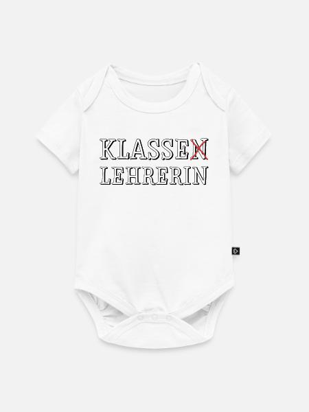 Klassen Lehrerin - Baby Premium Kurzarmbody - Weiß