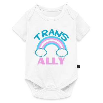 Trans Ally - Baby Premium short-sleeve bodysuit - white - Front