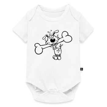 Havel The Dog - Baby Premium short-sleeve bodysuit - white - Front