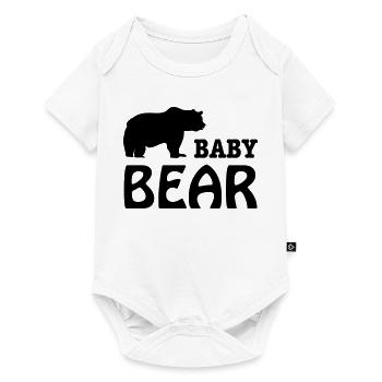baby bear - Body à manches courtes Premium Bébé - blanc - Devant