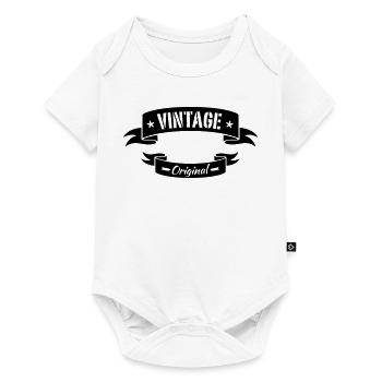 vintage - Baby Premium short-sleeve bodysuit - white - Front