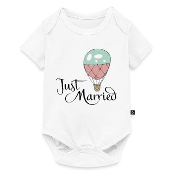 wedding - Baby Premium short-sleeve bodysuit - white - Front
