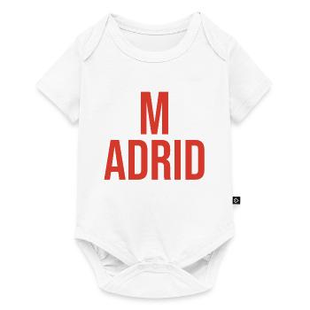 Meilleur souvenir madrilène des fiers résidents de Madrid - Body à manches courtes Premium Bébé - blanc - Devant