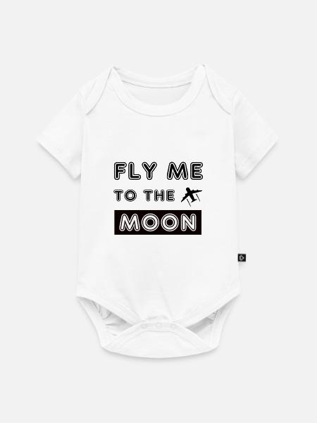 Pilot - Baby Premium Kurzarmbody - Weiß
