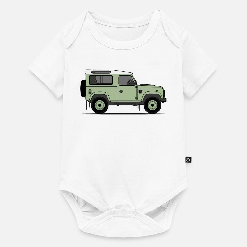 Defender 90 - Body à manches courtes Premium Bébé - blanc