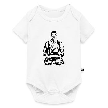 karate - Body à manches courtes Premium Bébé - blanc - Devant