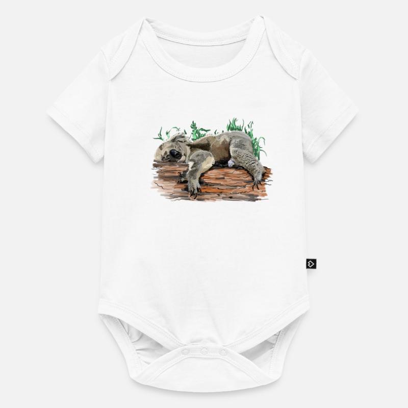 koala bear - Body à manches courtes Premium Bébé - blanc