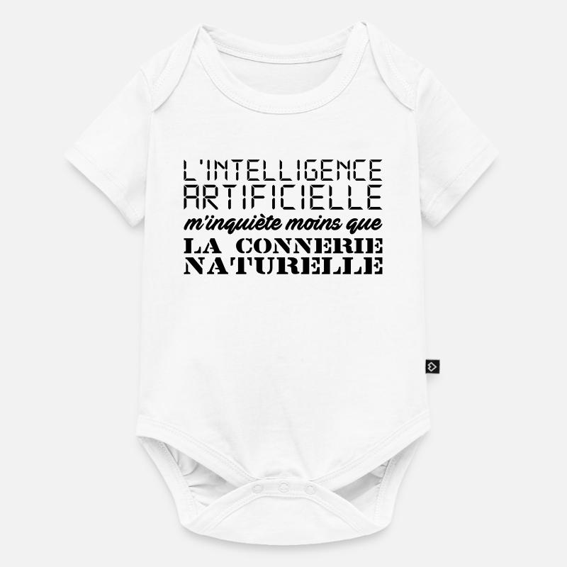 Intelligence artificielle - Body à manches courtes Premium Bébé - blanc