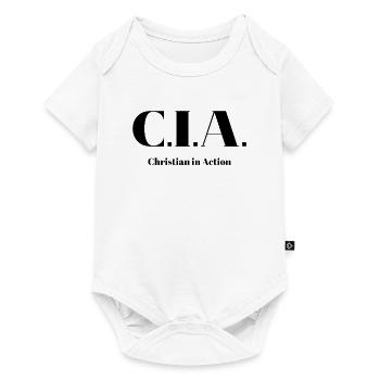 CIA Christian in action - Baby Premium short-sleeve bodysuit - white - Front