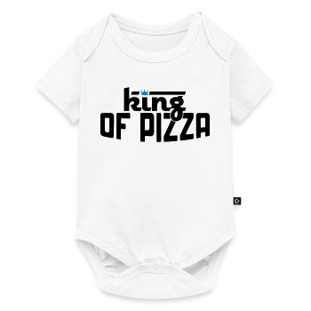 La pizza - Body à manches courtes Premium Bébé - blanc - Devant