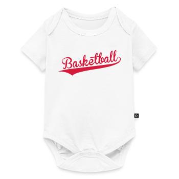 Basketball - Basket Ball - Game - Sport - Player - Baby Premium Kurzarmbody - Weiß - Vorne