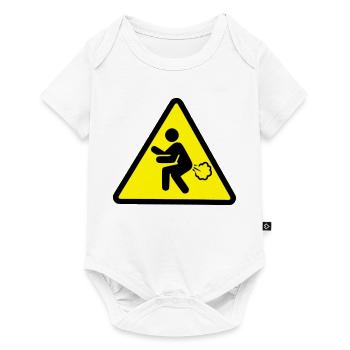 pet - Baby Premium Kurzarmbody - Weiß - Vorne