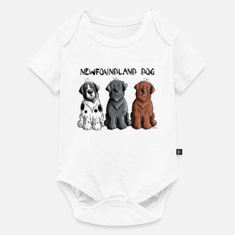 Terre-Neuve - Body à manches courtes Premium Bébé - blanc