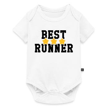 Running / Jogging / Run / Trail / Sport - Baby Premium short-sleeve bodysuit - white - Front