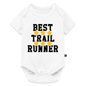 Running / Jogging / Run / Trail / Sport - Baby Premium short-sleeve bodysuit - white - Front