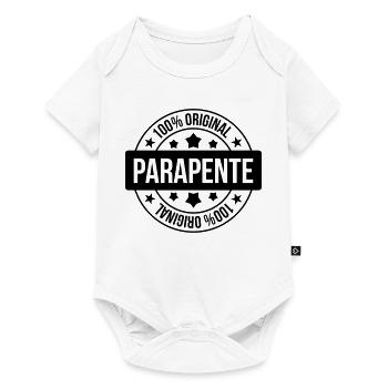 Paragliding / Paraglider / Parapente / Gleitschirm - Baby Premium short-sleeve bodysuit - white - Front