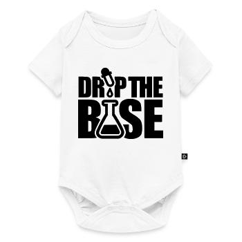 Drop the base - Baby Premium short-sleeve bodysuit - white - Front