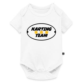 Karting / Kart / Pilote / Voiture - Body à manches courtes Premium Bébé - blanc - Devant