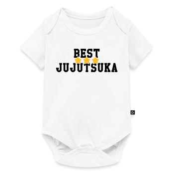 Jiu Jitsu / Jujutsu / Jiujitsu / Art Martial - Body à manches courtes Premium Bébé - blanc - Devant