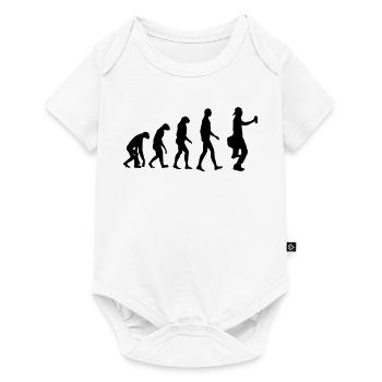 Graffiti / Tag / Writer / Street Art - Baby Premium Kurzarmbody - Weiß - Vorne