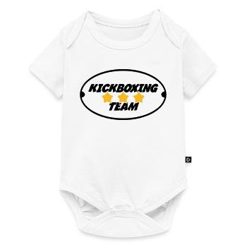 Kickboxing / Kick-Boxeur / Kick Boxing / - Body à manches courtes Premium Bébé - blanc - Devant