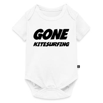 Kiteboarding / Kitesurfing / Kitesurf / - Body à manches courtes Premium Bébé - blanc - Devant
