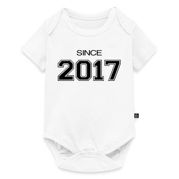 Since 2017 | Athletic Varsity Style Date - Baby Premium short-sleeve bodysuit - white - Front