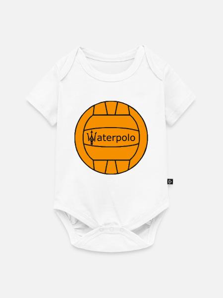 Waterpolo - Baby Premium Kurzarmbody - Weiß