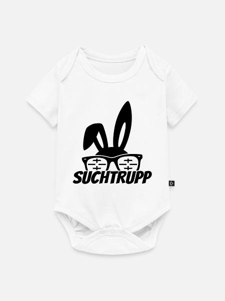 ostern osterhase suchtrupp - Baby Premium Kurzarmbody - Weiß