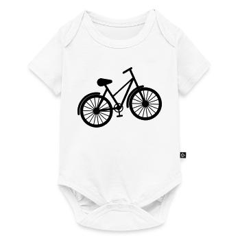 bicycle - Baby Premium short-sleeve bodysuit - white - Front