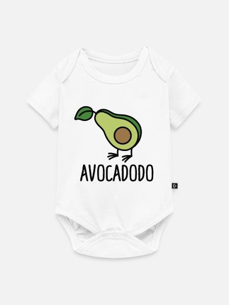 Avocadodo - Baby Premium Kurzarmbody - Weiß