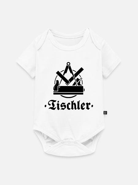 Tischler, Zunftzeichen mit alter Schrift - Baby Premium Kurzarmbody - Weiß