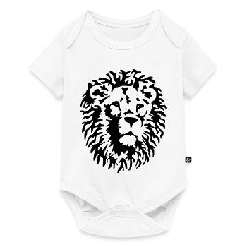 lion - Baby Premium short-sleeve bodysuit - white - Front