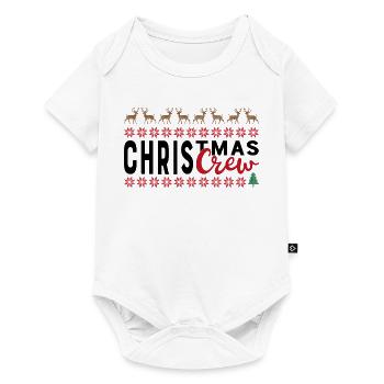 Weihnachten - Baby Premium Kurzarmbody - Weiß - Vorne