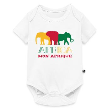 Africa Mon Afrique / Art / Design - Baby Premium short-sleeve bodysuit - white - Front
