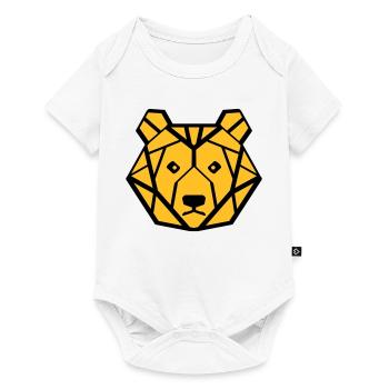 bear - Baby Premium short-sleeve bodysuit - white - Front