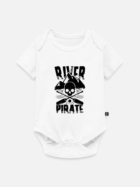 Kayaking - Baby Premium Kurzarmbody - Weiß