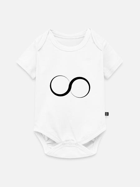 Unendlichkeit - Logo - Baby Premium Kurzarmbody - Weiß