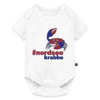 Nordsee - Baby Premium Kurzarmbody - Weiß - Vorne