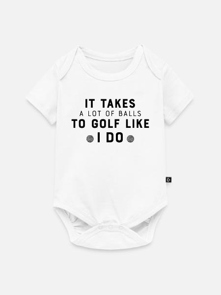 Golf Lifestyle - Baby Premium Kurzarmbody - Weiß