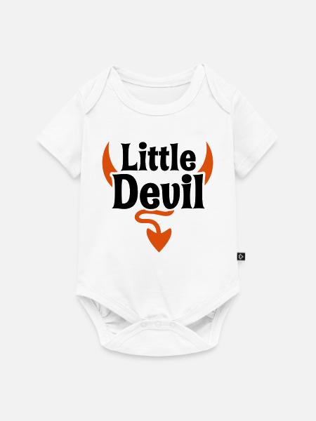 little Devil baby - Baby Premium Kurzarmbody - Weiß