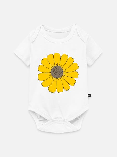 sunflower sunflower - Baby Premium short-sleeve bodysuit - white
