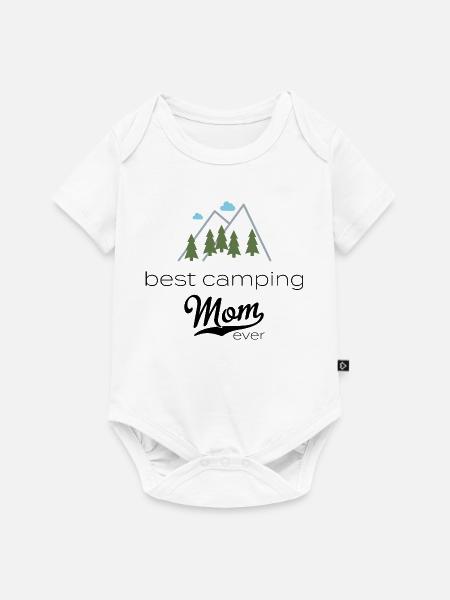 Camper - Baby Premium Kurzarmbody - Weiß