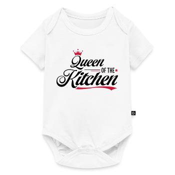 Cadeau pour la meilleure femme chef du monde - Body à manches courtes Premium Bébé - blanc - Devant