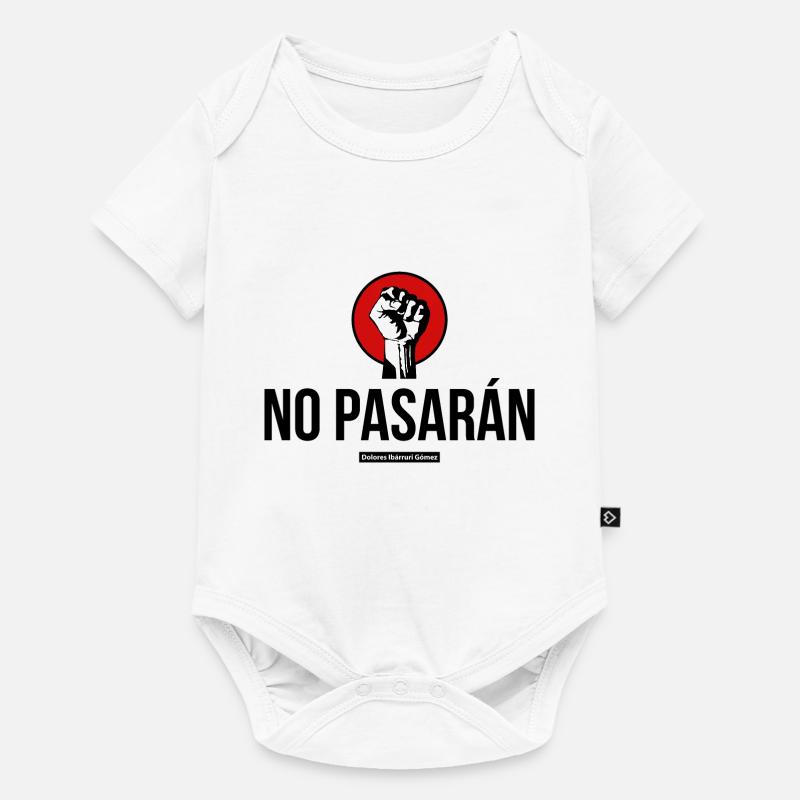 NO PASARAN - Body à manches courtes Premium Bébé - blanc