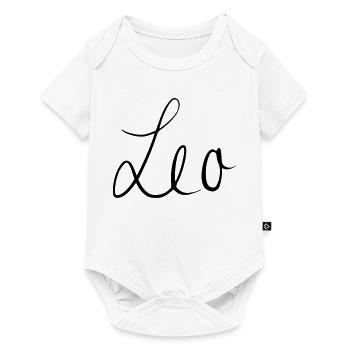 Leo - Body à manches courtes Premium Bébé - blanc - Devant