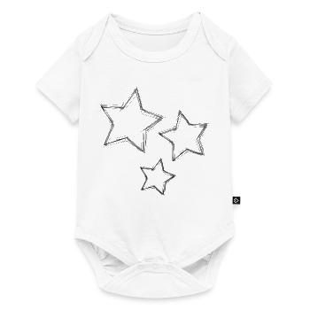 STAR. STAR. STARS. FEAST. ANNIVERSARY. NOEL - Baby Premium short-sleeve bodysuit - white - Front