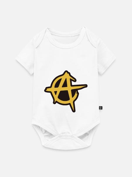 ANCAP B - Baby Premium Kurzarmbody - Weiß