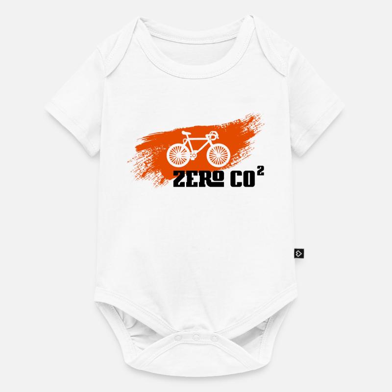 Zero CO2 - Body à manches courtes Premium Bébé - blanc