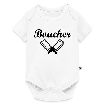 Boucher - Body à manches courtes Premium Bébé - blanc - Devant